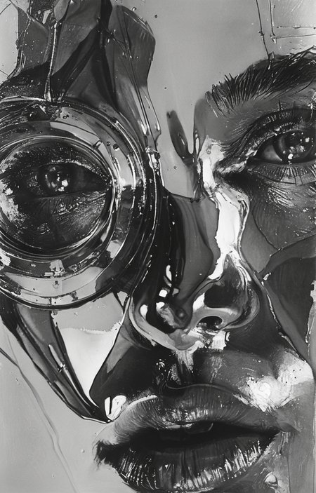 masterpiece,best quality,<lora:tbh155-sdxl:1>,illustration,style of Guido Argentini, portrait of man