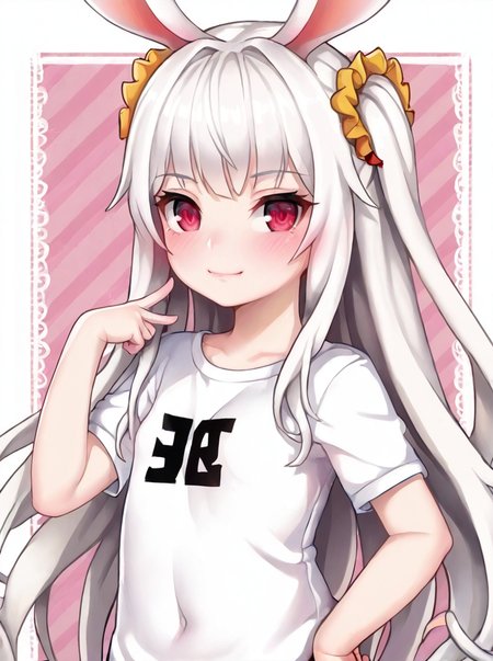 detailed background, shiny skin,  posing, rating safe, 
<lora:grimgrim.pony:1>
grimgrim, elin, 
clothed girl, upper body, 
casual clothing, shirts,