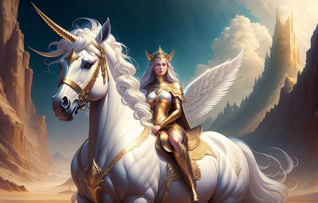 angel riding a white unicorn,   dreamy, magical goddess, subtle shimmer, detailed face, erotic model, fantasy detailed digital art by greg rutkowski, Tom Blackwell, keith parkinson, marc simonetti, louis royo, artstation, deviantart, 8k, hd, trending on artstation, sharp focus, studio photo, intricate details, sf, intricate artwork masterpiece, ominous, matte painting movie poster, golden ratio, trending on cgsociety, intricate, epic, trending on artstation, by artgerm, h. r. giger and beksinski, highly detailed, vibrant, production cinematic character render, ultra high quality model
