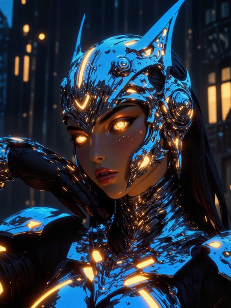 photorealistic, refined details, highly aesthetic, [:intensely glowing eyes:6], intricate, fractal ornaments, iridescence, 8k, 16k, trapped in the shadows, enlightened by darkness, guided by demons, for eternity, perfect hand anatomy, highly detailed background, outdoors, nightly scenery background, low camera angle, glow, night blue, silver, platinum, mithril, adamantium, amber, bordeaux red, moonlit, mythp0rt, ne0nfant4sy, midjourney_whisper_avant_couture, <lora:style-mythic_fantasy-v2-flux-by_velvets:0.85> <lora:style-neon_fantasy-flux-by_neowave:0.6> <lora:epic_gorgeous_details-balance-flux-by_flyway:0.72> <lora:style-midjourney_lucid_dreams-flux-by_kawaiikitsuneai:0.2> <lora:midjourney_whisper_avant_couture-flux-by_aihonobono2023:0.76>