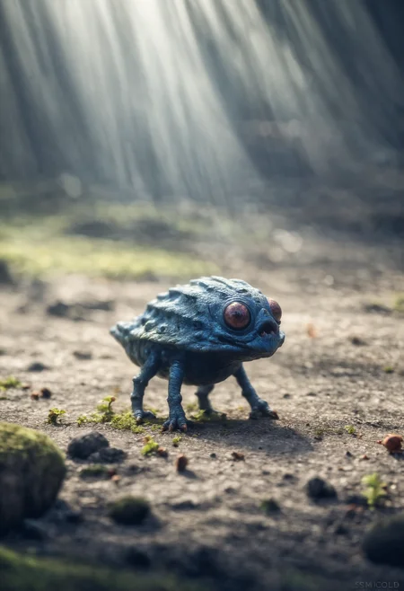 score_8_up, highres, 8k, detailed_background, vivid, eerie dynamic lighting,  <lora:RMSDXL_Creative:2> ,<lora:zy_Realism_Enhancer_v2:0.7>,  <lora:Dream Scenery XL:-1> Dream Scenery,
cute fantasy creature,  <lora:cosmicvoidxl:1> csmicvoid