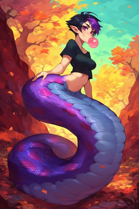 Lamia (concept) [Illustrious | Pony XL]