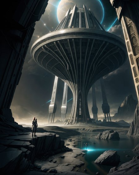 Sparth: (triangular compositions), (alien architecture), (monumental scale), (atmospheric depth)Alpine meadow with glacial streams weaving through wildflowers like liquid crystal,Electrostatic pylon leap disrupting grid for prison break,Space sunrise: Orbital terminator revealing Earth's curvature in neon bands,
hyperrealistic surrealism,ultra-detailed,intricate textures,luminous colors,cinematic lighting,dramatic perspective,volumetric atmosphere,8k UHD,sharp focus, professional color grading, 1girl
<lora:extremely_detailed:0.8> extremely detailed,
<lora:DetailMaximizer:0.7>,
<lora:offset_0.2:0.7>,
<lora:add-detail-xl:0.3>,
<lora:aidmaMJ6.1_v0.5_2:0.7> aidmamj6.1,
<lora:Consistency Corrector XL:0.3>, Retrofuturism painting art style, nostalgic composition, combines retro aesthetics with futuristic elements, Baroque art style, dynamic composition, dramatic lighting, rich colors, intricate details, professional-grade execution, captures the grandeur and theatricality of the Baroque period