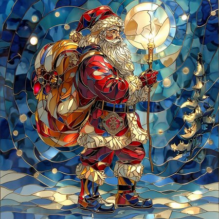 santa claus, simple