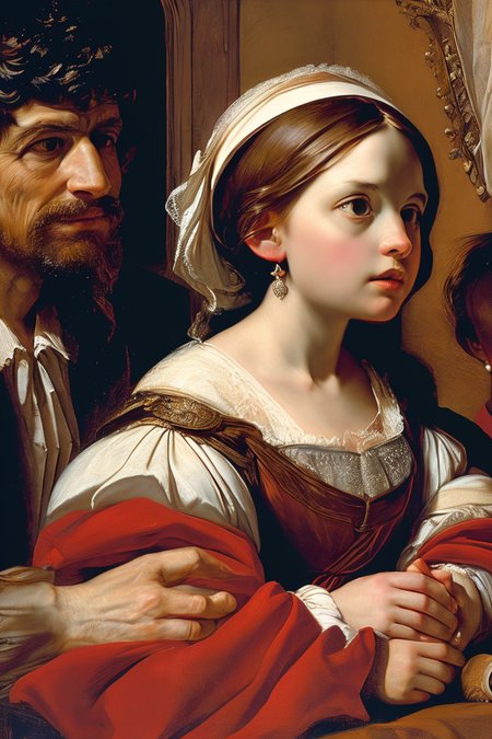 style of Caravaggio 186