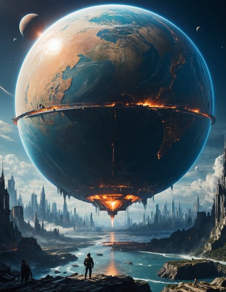 by Abraham Pether and Kentaro Miura,  retro futurism, a planet-wide disaster averted by time travel , hyper detailed, professional poster art, bold lines, award winning,  trending on ArtStation , (intricate details, masterpiece, best quality:1.4), looking at viewer, dynamic pose
<lora:add-detail-xl:1> <lora:xl_more_art-full_v1:0.5>  <lora:NicolaSamori:0.5> in the style of nicola samori <lora:looking_at_viewer:2>