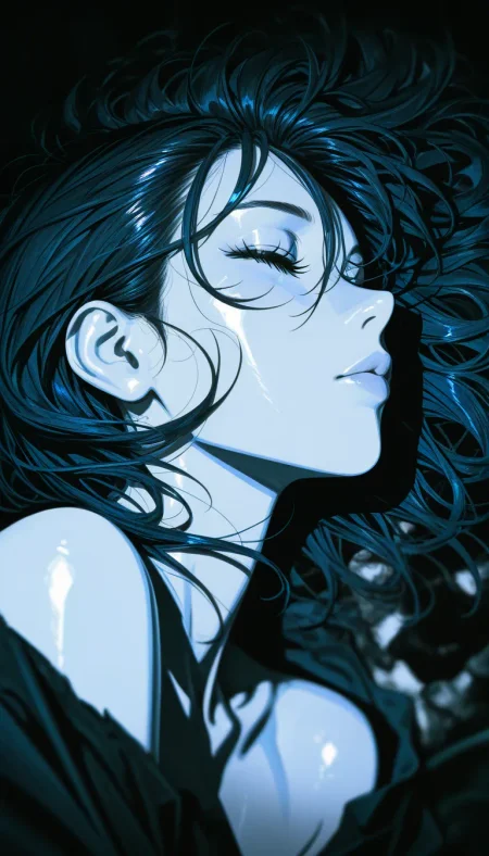 (masterpiece, best quality), amazing quality, very aesthetic, absurdres, highres, ultra detailed, best anatomy, 2024, newest, HDR, 8K, high detail RAW color art, high contrast, large pupil, eyelashes, shiny skin, detailed background, anime-reference, anime coloring,
1girl, closed eyes, focus, blurry, lips, colored skin, portrait, masterful shading, great depth, dark deep filed, <lora:薄塗り:0.65>, <lora:spo_sdxl_10ep_4k:0.6>, <lora:MeMaXL4:0.4>, <lora:Pony People's Works_noob:0.4>