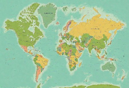 (World Map)