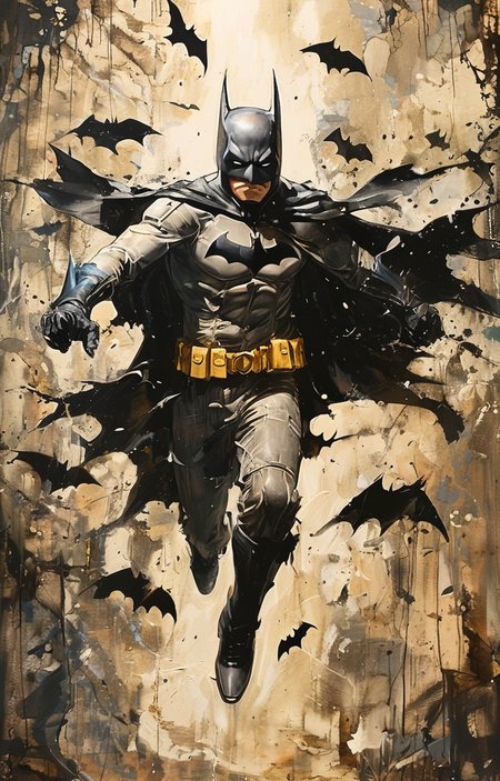masterpiece,best quality,<lora:tbh223-sdxl:0.9>,illustration,style of Greg Capullo,batman,  portrait of idolmaster cinderella girls,