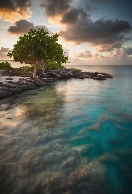 ((best quality)), ((masterpiece)), ((detailed)), ((Phenomenal)), (Exquisite), (Elegant), Landscape, Island, Atoll, Archipelago, Photograph, Picture, Capture, Cinematic lighting, Evocative lighting, Cinematic atmosphere, Mood lighting, 50mm, Versatile focal length, Standard lens