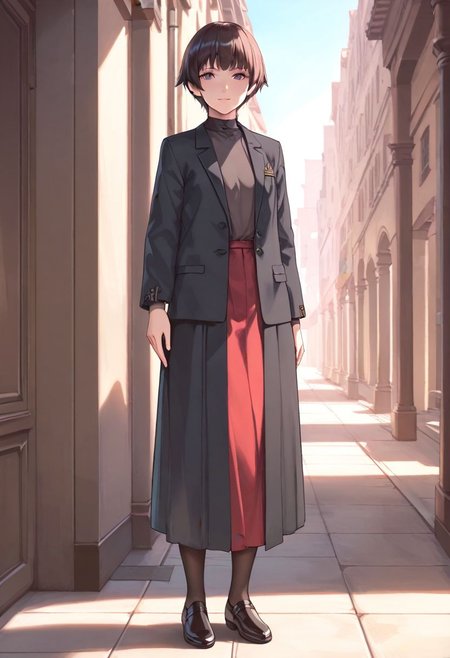 <lora:sdxl_lightning_8step_lora:1> <lora:Fixhands_anime_bdsqlsz_V1:1>score_9, score_8_up, score_7_up, best quality, uncensored, source_anime, intricate details, high quality, perfect anatomy BREAK
1girl, solo, full body, 
 <lora:gis-esakipurin_XL(pony)tagnoedit:1>
