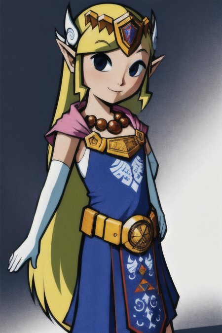 (Realistic:1.5) solo EdobLOZSpiritTracksZelda <lora:EdobLOZSpiritTracksZelda_v1.2:0.8>