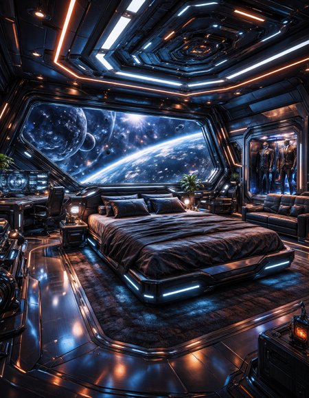 ROOMS : Spaceship Bedrooms 4 - ZIT