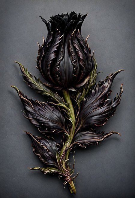 cg_darkscifi black tulip mm style flower ingrid-elias-style