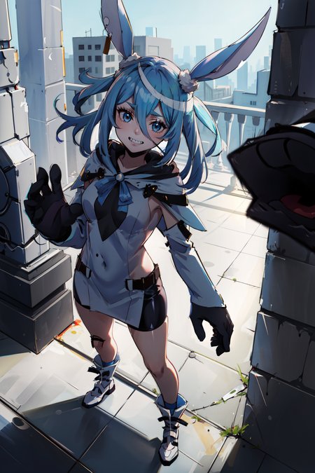 (masterpiece:1.2, best quality),  <lora:monicaCharacterLora_v10:1>, 1girl, monica, grin, sharp teeth, gloves,  tabard, bike shorts, standing, molten rock,, Ray Tracing, An Extremely Delicate And Beautiful, Dramatic Shadow, Dramatic Lighting, Best Shadows, Shallow Depth of Field, Brilliant Colorful Paintings,