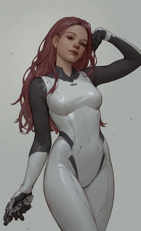 score_9, score_8_up, score_7_up, score_6_up, score_5_up, score_4_up  <lora:Parrot:.7> 1 girl, 
 , looking at viewer , front body,   <lora:hand 4:.7>, superhero suit,sexy, long hair, pink, cool, tech, tactical,