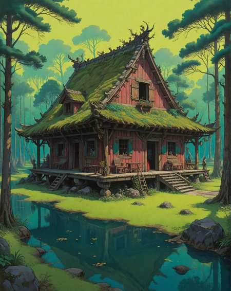Renaissance style, Baroque, anime artwork Fybil Andrews (linocut textures), Pine barrens with charred tree skeletons, mayfly swarm over water, iron age roundhouse ruins,green woodpecker drilling.,
<lora:Wild_Anime_2025:0.7>,
<lora:风格:0.7> style1,
<lora:extremely_detailed:0.7> extremely detailed ,
<lora:aidmaImageUpgraderSDXL-v0.3:0.5> aidmaImageUpgrader,
<lora:add-detail-xl:0.7>,
<lora:HyperdetailedColoredPencilIl:0.3>  ArsMJStyle, Colored pencil hyperdetailed realism, . anime style, key visual, vibrant, studio anime,  highly detailed, Fantasy painting art style, imaginative, dynamic composition, professional-grade execution, creates immersive world and landscape, painterly, epic, magical, dramatic, exuberant, grandeur, baroque art, oil painting art style from Renaissance period, masterful composition, Renaissance mood, renaissance oil painting, brush strokes, Realistic, perspective, light and shadow, religious or mythological themes, highly detailed