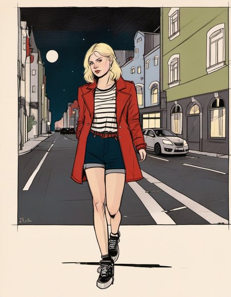 Vintage comic - Nathan Anderson Style - SDXL 1.0