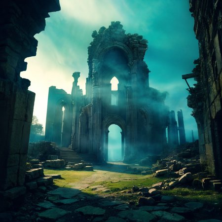 (masterpiece:1.2), (best quality,:1.2), 8k, HDR, ultra detailed, ((photorealistic)), professional light, cinematic lighting, fashion photography, ambient lighting, ruins of a sinister tower on a hill, magical lights, epiCPhoto
<lora:add_detail:1>, FanRu <lora:FantasyRuins:0.9>