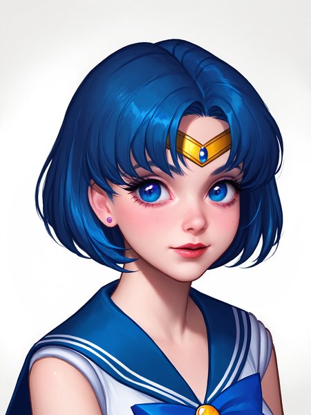 score_9, score_8_up, score_7_up, score_6_up, score_5_up, score_4_up, rating_safe
BREAK
sailor mercury, short hair, circlet, blue hair, blue eyes,
BREAK
solo, portrait, magical girl, blue serafuku,
BREAK
white background, <lora:Lunas-KyuyongEom-SDXL-A1:1>