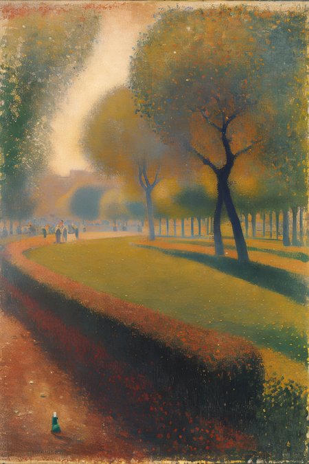 style of Georges Seurat 403