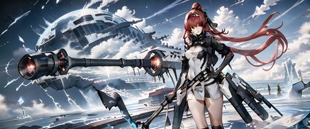 score_9,score_8_up,score_7_up, 
big breasts, cleavage, collarbone, looking at viewer, open leg, multiple girls,
<lora:Vera-Garnet:1>Garnet, red eyes, red hair, long hair, Molde under eye, Garnet clothes, headgear, headband, mech waist wings,
<lora:Eyes_High_Definition:1> EyesHD,
