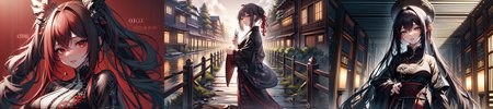 highly insanely detailed, masterpiece, top quality, best quality, highres, 4k, 8k, RAW photo, (very aesthetic, beautiful and aesthetic), 
__lazy-wildcards/subject/style-elem/code_style/prompts__, 
<lora:CodeStyle (half generic class)_564920:0.7>, 
(1girl:1.3), 1other, 
__lazy-wildcards/dataset/background__,âââ