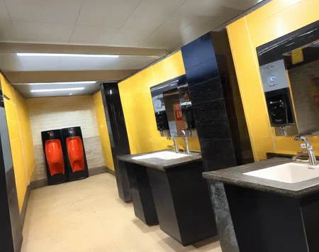 Gas Station Bathroom (Background) (NoobAI) (AD)