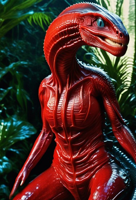 ReptileSkin01_CE_SDXL, beautiful female, Bthalatta, score_9, score_8_up, score_7_up, score_6_up, score_5_up, score_4_up, UHD, 8K, masterpiece, detailed, ultra_high_resolution, lots of detail, OverallDetailXL, detailxl, Masterpiece, 32k, (photorealistic:1.4), small waist, fitness body, toned muscles, wide hips, slender legs, high cheekbones, oval face, 32 years old, mature female, milf, makeup, curvy, pretty face,  jewelry, solo, seductive smile, sultry, serious stare, stern look, natural skin, long hair, realistic photograph, perfect hair, natural eyes, coffee shop, (red Victorian dress made of reptile skin:2.8), (high neck closure:2), (fully dressed:3.6), natural hands, (clothes made from reptile skin:2), (reptile_skin:4), mature brunette, (perfect anatomy), (anatomically correct:1.5).
