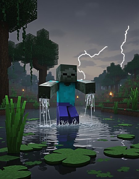 Zombie - Minecraft (Flux)
