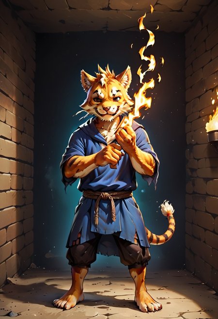 (((Barefoot furry character, full body, cinematic setting, furry male, plantigrade))) 
(((I am not a hero)))
(((I’m not what you think)))
Seven days, a morning mess
I know it’s just my own life
Looking for another world
I try not to burn out
The world awaits, so here I am
I am not a hero
I am not what you think
I just try to do my best and not to give in
I am not your hero and that’s why sometimes
I hide in (((a dark corner))) to (((break down and cry)))
Seven, they are my sins,
Burning flames under my skin
No hesitation, no turning back
I follow my rules, I try to forget
The burden I carry, used to slow me down
But now I am rising with a new strength
I am not a hero
I am not what you think
I just try to do my best and not to give in
I am not your hero and that’s why sometimes
I hide in a dark corner to break down and cry...
BREAK, intricate details, highly detailed, extreme detail, octane render, fine art, best quality, highres, (detailed face:1.5), ((full_body)), UHD, (((perfect hands))), low light, anime