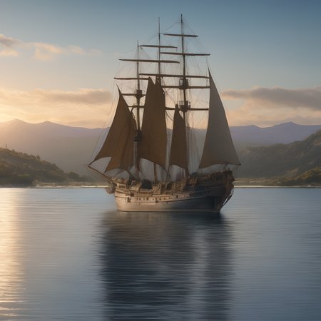 Ultra Resolution 8K Illustration of a Ghost Ship Might Night, Phantoms Flying Around, Scared, Nightmare, Hyper Detailed, Eerie Atmosphere, Ghostly Figures, Apocalyptic World, Digital Painting, Fantasy, Trending on ArtStation, Cinematic Lighting, Surreal, Sci-Fi, Ultra Details , Neon colors