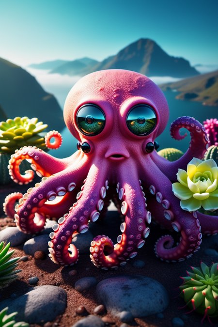(Hyperreal:1.4),
(((full body shot:1.5))), raw, emotional, dynamic, distortion for emotional effect, vibrant, use of unusual colors, cute cinematography, (realistic, photo realistic:1.4),
Machine-operated Octopus, Blooming Cacti, Electric Cars, Misty Highlands, Global Network Operation Center, High quality shadow, Ray tracing,
<lora:DetailedEyes_xl_bdsqlsz_V1:0.5> detailed eyes, detailed face, detailed skin,
<lora:lora-sdxl-perfect-eyes:0.25>      perfecteyes