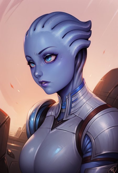 score_9, score_8_up, score_7_up, score_6_up, filemonte-dh, BREAK, dutch angle, zavy-liara, armor-suit, blue skin, blue eyes <lora:add-detail-xl:0.5> <lora:Artist_Style_-_Filemonte_PDXL:0.8> <lora:zavy-liara-sdxl:0.7>