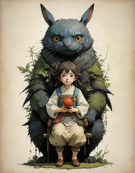 by Studio Ghibli and Jean-Baptiste Monge, calmness, serenity,  wide angle,  hyper detailed, anime poster art, bold lines, award winning,  trending on ArtStation , (intricate details, masterpiece, best quality:1.4),
looking at viewer, dynamic pose
<lora:add-detail-xl:1> <lora:xl_more_art-full_v1:0.5>  <lora:NicolaSamori:0.5> in the style of nicola samori <lora:looking_at_viewer:2>