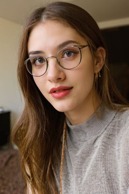 award winning photograph, masterpiece, best quality, pretty 18 year old German girl with huge erect nipples poking through a  (tight white tank top), pigtails, Sexy micro thong, round glasses with metal rim, slim, smiling, white striped thigh high stockings, sneakers, no bra, cameltoe, wedgie, pantyshot, perky and pointy breasts, hard nipples, dark nipples, bumpy areolas, slim, slender, cherry red lipstick, freckles, smile, seductive smile, (looking at viewer, extremely detailed face, beautiful eyes, detailed eyes, symmetric eyes, open eyes, seductive eyes, slim face:1.3), (eyeshadow, makeup:1.1), besides a quiet lake among crags in the background, cowboy shot, perfect eyes, metal round glasses, piercings, fully coloured tattoos, perfect eyes, perfect features, pigtails, long curly blond hair, stunningly pretty, hyper realistic details, cinematic lighting, cinematic quality, sharpen, hyper realistic, ultra realistic, textured skin, remarkable detailed pupils, realistic dull skin noise, visible skin detail, skin fuzz, dry skin, bokeh, sharp focus on subject. perfect eyes, detailed eyes, eyeliner5, pokies, Fixhand