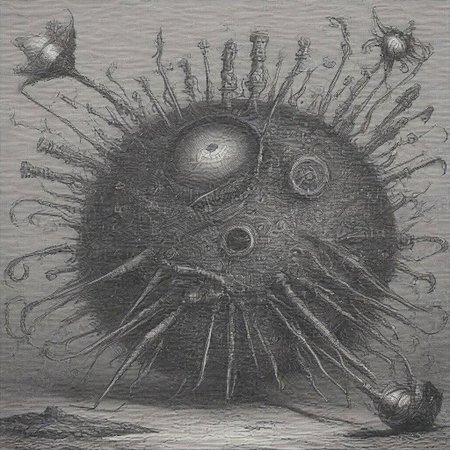 sense of entropy, literal noise and randomness, unfathomable art by llbreton