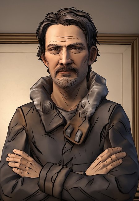 safe_pos, safe_pos, safe_pos, score_9, score_8_up, rating_nsfw, ultra hd, absurdres, best quality, masterpiece, masculine, solo, 1male, male focus, best anatomy, best eyes, best hands, sexiest man alive, erotic, gay porn, hand with five fingers, mature male,

TWDGCarver, TWDGCarverHair, TWDGCarverFacialHair, brown eyes, facial hair, coat, looking at viewer, arms crossed