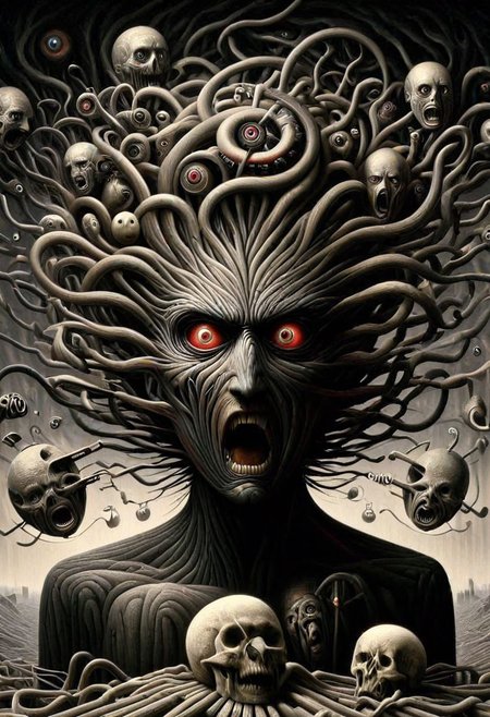 chaos inside mind,