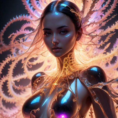 ((best quality)), ((masterpiece)), ((detailed)), Intricate, ((Unforgettable)), (Vibrant), Fantasy, Steam-Powered Engineer, Goggles, Inventions, Fractal, Fractal art, Mathematical art, Beautiful glow, Radiant illumination, Stunning light, Optimal aperture, Good depth of field