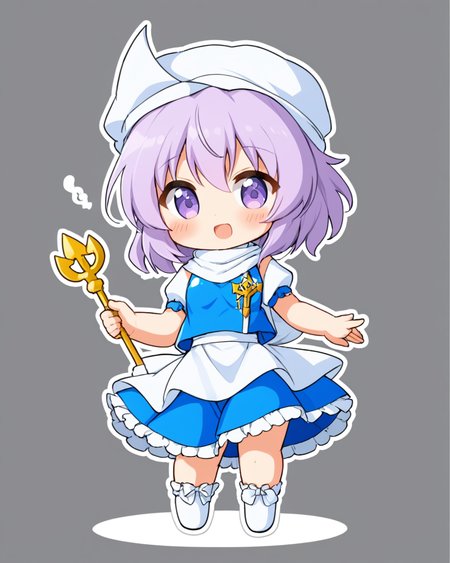 letty whiterock,1girl, trident, solo, white_scarf, hat, open_mouth, transparent_background, bloomers, blush_stickers, style_parody, skirt, chibi, full_body, apron
<lora:letty_whiterock_image2226_2023-12-17-000010:1>,star-shaped_pupils,symbol-shaped_pupils,. gorgeous,key visual, vibrant, studio anime,award-winning, professional, highly detailed,high budget, cinemascope
