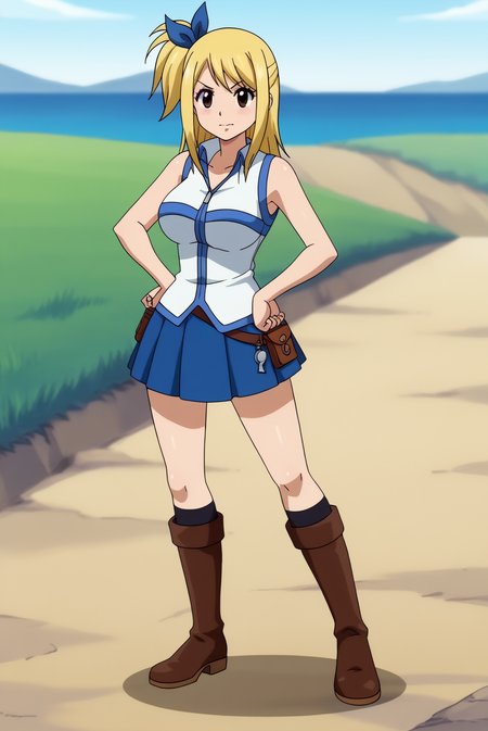 Lucy Heartfilia <lora:Commission_Fairy_Tail-Lucy_Heartfilia-PDXL:0.8>