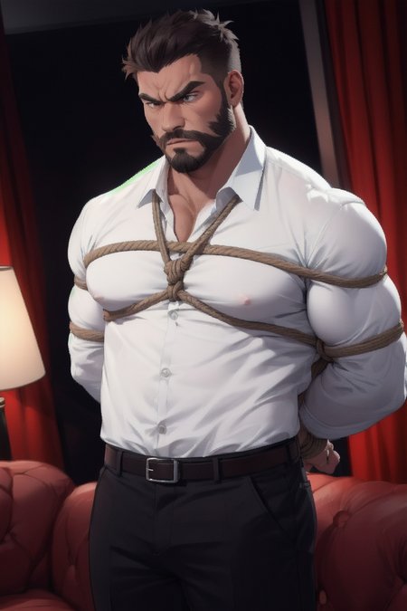 rope chest bondage