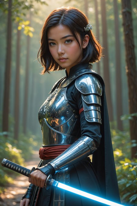 by (((Ilya Kuvshinov) and Jessica Rossier) and Phil Noto) and Hisui Sugiura,   princess wielding a katana <lora:katana:0.35>  , shallow depth of field