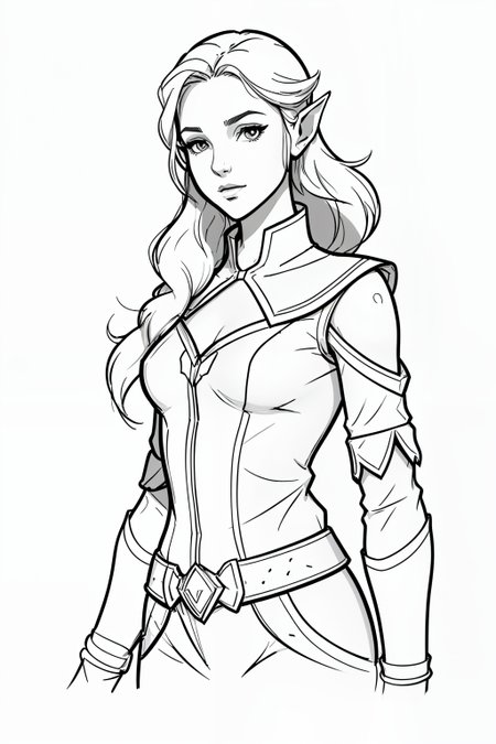 Anime Lineart (Duplicate)