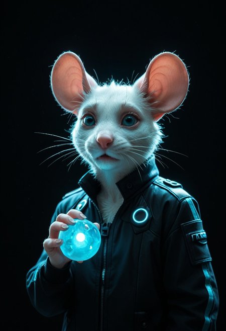 score_9, score_8_up, score_8, 
cyberpunk, zzCitronLegacy, no humans, 
(mouse:1.2), animal focus,
glowing, black background, blue glow,