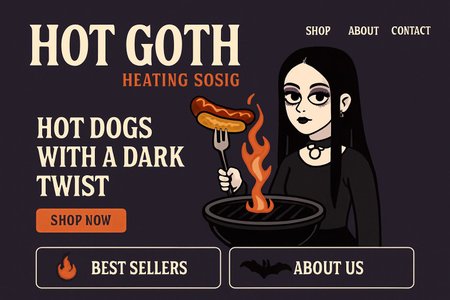 Design website hotgotheatingsosig.com