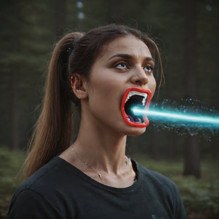 score_9, score_8_up, score_7_up, score_6_up, score_5_up, score_4_up, rating_safe, shoopdawoop,portrait,1girl,solo,laser,forest,trees,<lora:ShoopDaWoopPony:0.95>, zPDXLrl