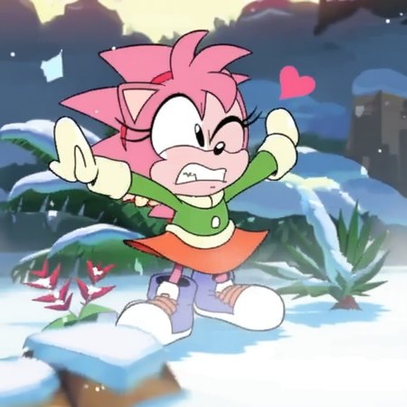 amiroze, eyelashes, blurry foreground, backlighting, spread arms, light blush, mountain, one eye closed, screaming, looking back, outline, bare tree, rock, depth of field, boots, walking, arms up, legs apart, flower, clenched teeth, snow, standing on one leg, leaf, miniskirt, closed mouth, heart, footwear bow