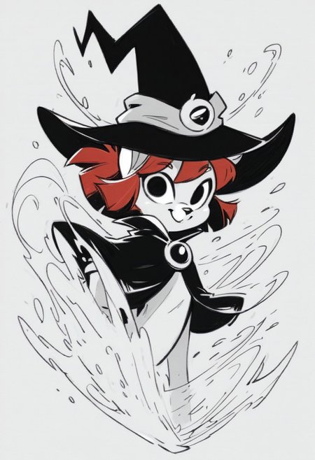 score_9, score_8_up, score_8,
rabbit girl,furry,red hair,white rabbit ear,solo,add detailed eyes,wizard clothing, witch hats,
InkToon,monochrome, black eyes, simple white background, cute, sketch, thin line, cartoon, splash art, concept art